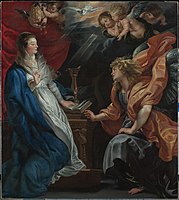 The Annunciation, 1609, Kunsthistorisches Museum