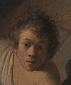 Youthful Rembrandt (detail)