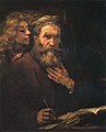 Rembrandt Inspiration des Evangelisten, 1661