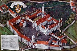 Schussenried Abbey in 1721