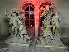 Statues from Palais Rohan in the lapidarium