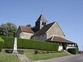 The church in Vauchonvilliers