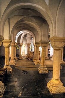 Worcester Cathedral crypt