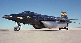 X-15A-2 (56-6671) with external fuel tanks