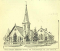 Home of Yonge Street Methodist from founding in 1873 to destroyed by fire 1911