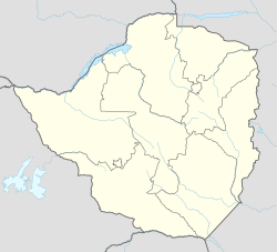 Inyathi is located in Zimbabwe