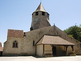The church in Louchy-Montfand