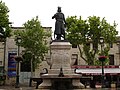 Statue Ludwigs IX. in dem von ihm 1248 angelegten ehemaligen Mittelmeer-Hafen Aigues-Mortes