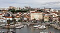Altstadt von Ferrol mit Sportboothafen