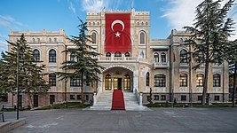 State Art and Sculpture Museum in Ankara, designed by Arif Hikmet Koyunoğlu (1927–1930).