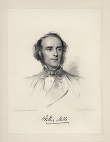 Stipple engraving by William Holl, Jr., 1863