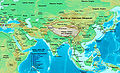 Rouran Khaganate, Northern Wei, Tuyuhun Kingdom, Southern Liang, Later Yan, Yueban and Northern Liang, 400 AD
