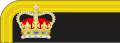 1856 to 1880 Lieutenant's collar rank insignia