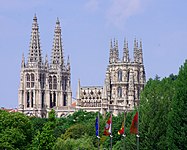 Türme der Kathedrale von Burgos