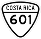 National Tertiary Route 601 shield}}