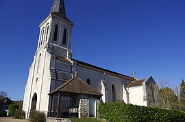 The church in Champs-Romain
