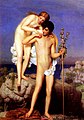 Image 26A nineteenth-century painting by the Swiss-French painter Marc Gabriel Charles Gleyre depicting a scene from Longus's Daphnis and Chloe (from Romance novel)