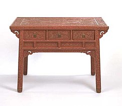 Ming table in the Victoria and Albert Museum, 1425–1436