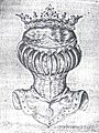 Counts’ coronet and helm (eleven bars).