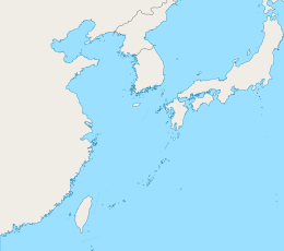 Daqiu Island is located in East China Sea