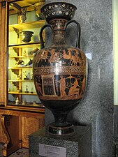 Ancient Greek: Red-figure vase (5th century BC)