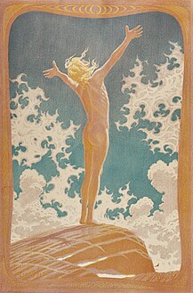 Lithograph, 1913, 63.5 cm × 42.3 cm (25.0 in × 16.7 in)