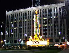 Fox Theatre lights up 'Foxtown' in downtown Detroit