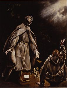 El Greco, Saint Francis in Ecstasy