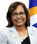 The 8th President of the Marshall Islands, Hilda Heine