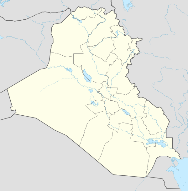 2022–23 Iraqi Second Division League is located in Iraq