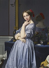 Jean Auguste Dominique Ingres, Louise de Broglie, Countess d'Haussonville, 1845[258]