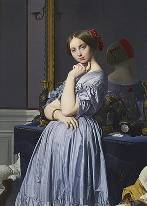 Portrait by Ingres (1845)
