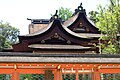 The Honden or main shrine (Important Cultural Property)