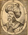 Portrait of Muhammad as a generic "Easterner", from the PANSEBEIA, or A View of all Religions in the World by Alexander Ross (1683)