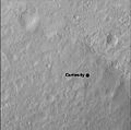 Curiosity rover landing site - "Yellowknife" Quad 51 (1-mi-by-1-mi) of Aeolis Palus in Gale Crater.