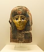 Egyptian funerary mask