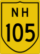 National Highway 105 shield}}