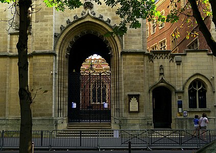 The church entrance from Quai d'Orsay