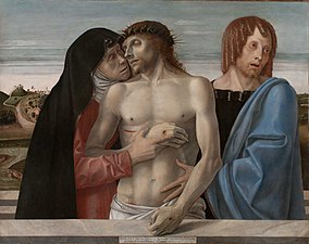 Pieta by Giovanni Bellini, c. 1460