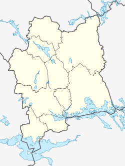 Riddarhyttan is located in Västmanland
