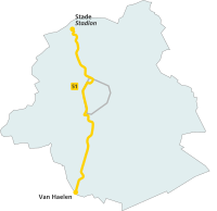 Map of route 51.