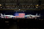 President Donald J. Trump at the Boeing Building 75.
