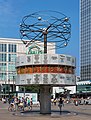 Urania-Weltzeituhr auf dem Berliner Alexanderplatz