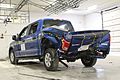 Rear offset impact of a 2015 Ford F-150