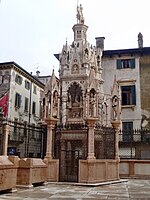 Tomb of Cansignorio della Scala, 1375