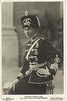 Victoria Louise in 1909, as Honorary Colonel of the II. Prussian Life Hussars Regiment