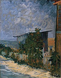 Shelter on Montmartre, Vincent van Gogh (1887)