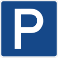 Zeichen 314-50 Parkplatz