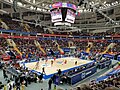Basketballspiel zwischen dem ZSKA Moskau und Real Madrid in der Megasport-Arena am 1. Februar 2018