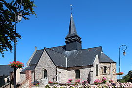 The church in Sainte-Marguerite-sur-Mer